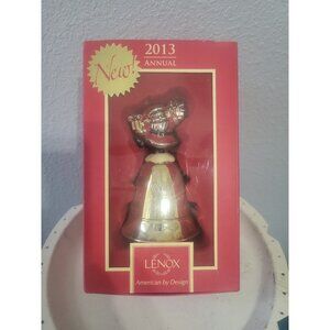 Lenox 2013 Jolly Old St. Nicholas metal bell.